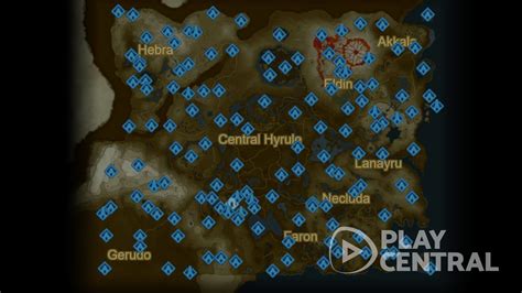 botw alle schreine karte.